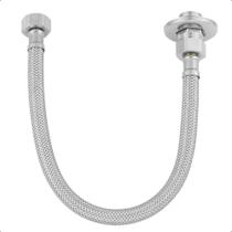 2X Engate Mangueira Flexível Trançado Torneira Aço Inox 60