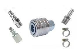 2X Engate Rápido De 1/4 Fêmea - Kit Conexoes Para Compressor