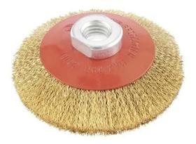2X Escova De Aço Circular 100Mm Para Esmerilhadeira De 4.1/2 2X Escova De Aço Circular 100Mm Para Esmerilhadeira De 4.1/2
