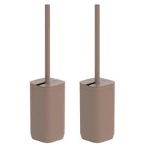 2X Escova De Vaso Sanitario Privada Banheiro Ou Marrom