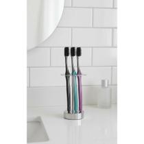 2x Escova Dental Slim Soft Black 3 Unid. Limpeza Profunda 2x Escova Dental Slim Soft Black 3 Unid. Limpeza Profunda