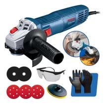 2X Esmerilhadeira Lixadeira Angular Bosch Inox Madeira Alumi