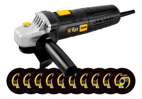 2X Esmerilhadeira Lixadeira Angular Bte750 4.1/2 750W Com Di 2X Esmerilhadeira Lixadeira Angular Bte750 4.1/2 750W Com Di