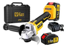 2X Esmerilhadeira Lixadeira Angular Sem Fio A Bateria 4000Ma