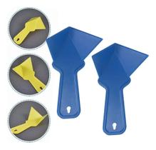 2X Espátula Quina Canto Interna Externa Gesso 90 Graus 2Pc +