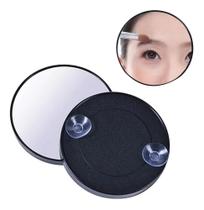2X Espelho Lente Aumento 10X Maquiagem 13Cm Ventosas De Fixa 2X Espelho Lente Aumento 10X Maquiagem 13Cm Ventosas De Fixa