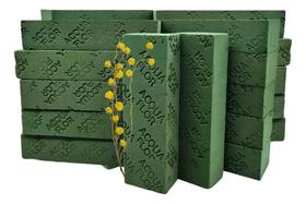 2X Esponja Para Arranjos Florais E Plantas Naturais 24 Unida