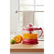 2x Espremedor Elétrico 30W Potente C/ 2 Cones Jarra 1.25L 2x Espremedor Elétrico 30W Potente C/ 2 Cones Jarra 1.25L