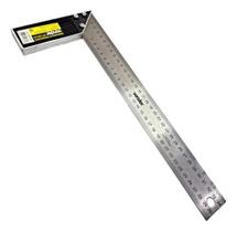 2X Esquadro Profissional Marceneiro 30Cm Cabo Alumínio Vonde