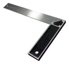 2X Esquadro Profissional Ômega 12 300Mm Precisão Resistência