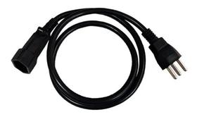 2X Extensão De 1 Metro Tripolar 3 X 0,75 Mm 10A 2X Extensão De 1 Metro Tripolar 3 X 0,75 Mm 10A