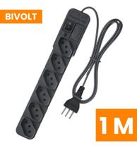 2X Extensão Régua Filtro De Linha Protetor Energia Elétrica