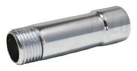 2X Extensor 1/2 Cromado Prolongador Longo Torneira Chuveiro
