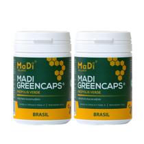 2x Extrato de Própolis Verde MaDi GreenCaps 30 Capsulas 2x Extrato de Própolis Verde MaDi GreenCaps 30 Capsulas
