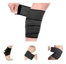 2X Faixa Elastica Joelho Agachamento Joelheira Musculação Tr 2X Faixa Elastica Joelho Agachamento Joelheira Musculação Tr