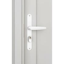 2x Fechadura Branca Perfil Metálico 20mm Segurança Completa 2x Fechadura Branca Perfil Metálico 20mm Segurança Completa