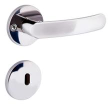 2X Fechadura De Porta Aliança 2700/11 Inox Premium Interna C 2X Fechadura De Porta Aliança 2700/11 Inox Premium Interna C