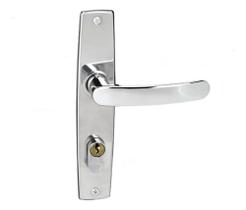 2X Fechadura Inox Aliança Premium 2600/41 Externa 40Mm