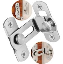 2X Fechadura Tranca Porta Janela Correr Trinco Angular 90 Gr