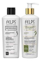 2X Felps Okra Progressiva Xbtx Quiabo Kit 250Ml