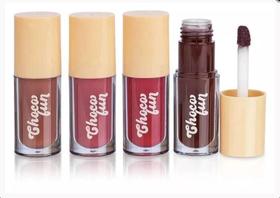 2X Fenzza Choco Fun Gloss 4 Cores Acabamento Brilhante Cor G