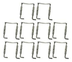 2X Ferragem Queixeira Violino Tarttan Níquel - Kit Com 10 2X Ferragem Queixeira Violino Tarttan Níquel - Kit Com 10
