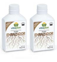 2X Fertilizante Enraizador Com Algas 140ml VITAPLAN - Nutriplan