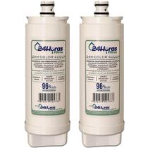 2x Filtro Refil Compatível Purificador Colormaq Acqua CPUHEVABAN CPUELSABEN CPUHEVABBN CPUHEVACBN CPUHEVACAN CPUELSACEN