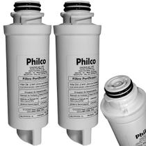 2x Filtro Refil Philco Carvão Ativado Purificador Água Ph20