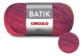 2X Fio Lã Batik Circulo 100G 360M Croche Trico - Escolha A C