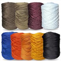 2X Fio Náutico Premium 100%Poliéster 3Mm 500Gr (300M Aprox.)