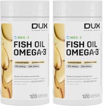 2X Fish Oil Ômega 3 (120 Cápsulas) Ultra Concentrado - Dux