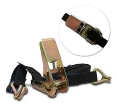 2X Fita Cinta Amarração Vonder Fixador De Cargas Catraca