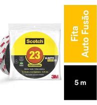 2X Fita Isolante Alta Fusão 19Mm X 5M Scotch 23 3M Alta Tens