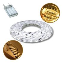 2X Fita Super Led 2M Metros Branco Quente Frio Sem Fio 120 L 2X Fita Super Led 2M Metros Branco Quente Frio Sem Fio 120 L