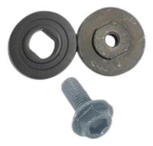 2X Flange Do Disco Com Parafuso Bosch Gdc14-40 / Gdc34 / Gms 2X Flange Do Disco Com Parafuso Bosch Gdc14-40 / Gdc34 / Gms