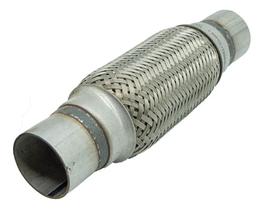 2X Flexível Do Tubo Cano De Escapamento Universal 38Mm X 210