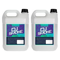 2X Fluido 5 Litros Neutro Dj Smoke Para Máquinas De Fumaça