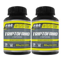 2x Fnb Triptofano 5htp 860mg Puro 120 Cápsulas - Flora nativa do Brasil