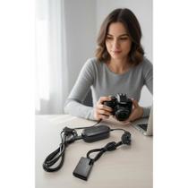 2x Fonte Energia Câmera Bateria Infinita P/ Canon EOS RP, SL