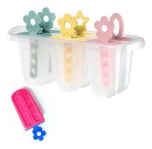 2X Forma 6 Picolés Sorvetes Gelo Livre Bpa Infantil
