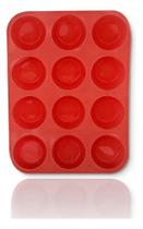 2X Forma De Silicone Para Muffins Cupcake Empada C/12 Cavida