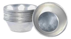 2X Forma Empada Salgados Nº 6 Jogo 12 Forminhas Alumínio Cor