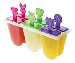 2X Forma Picolé Sorvete Divertidas Bichinho Bicholé 6 Crianç