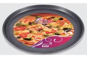 2X Forma Pizza Antiaderente Assadeira 29Cm Em Aço Carbono