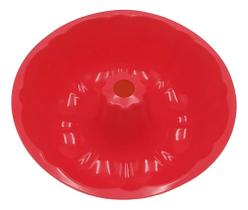 2X Forma Silicone Assadeira Redonda Furo No Meio Bolo Pudim