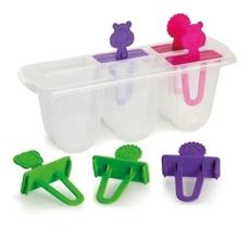 2X Forma Sorvete Picoleteira Picolé Infantil Divertida Bichi