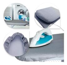 2X Forro Capa Térmica Tábua Passar Roupas Ajustável Aluminiz