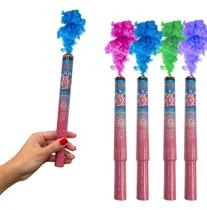 2X Fumaça Chá Revelação Bastão Kit Com 04 Unidades