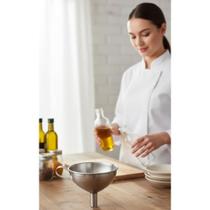 2x Funil Coador Aço Inox 11cm Profissional P/ Coquetel 2x Funil Coador Aço Inox 11cm Profissional P/ Coquetel
